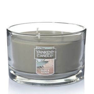 New Yankee Candle Sage and Citrus 3-Wick Candle